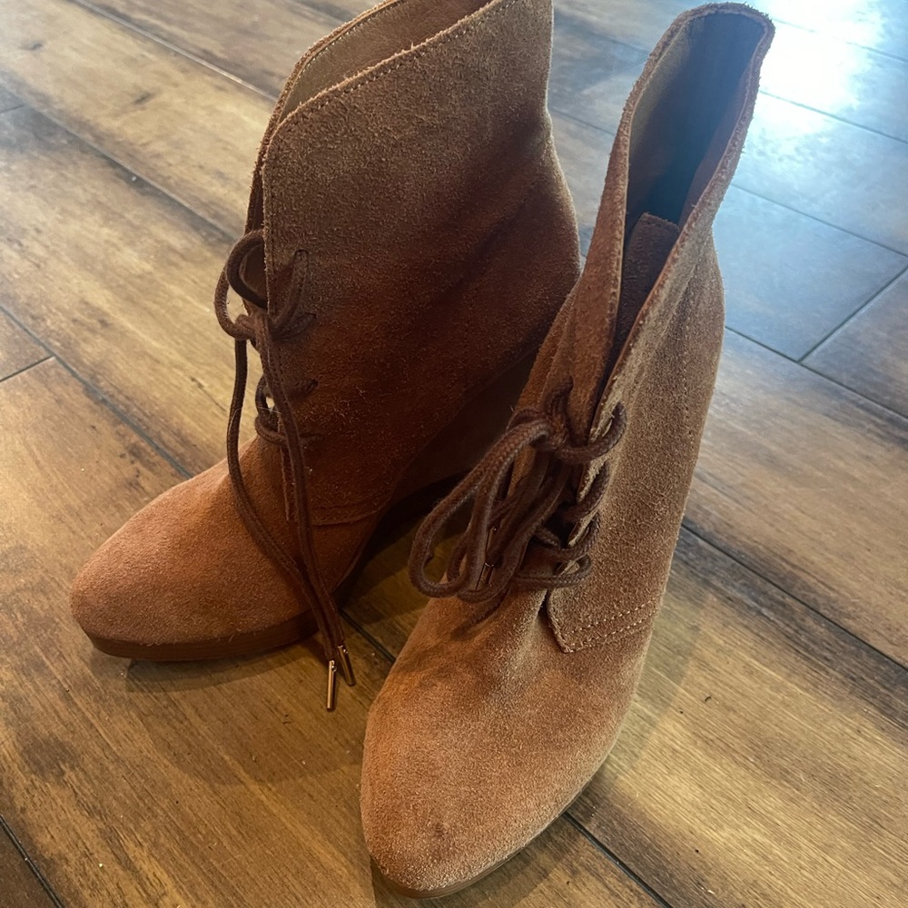 Tan Ankle Booties